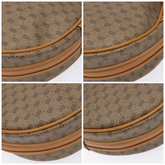 GUCCI Micro GG Supreme Shoulder Bag PVC Beige Gold 007 115 5575 Auth ki5921 - Picture 14 of 16